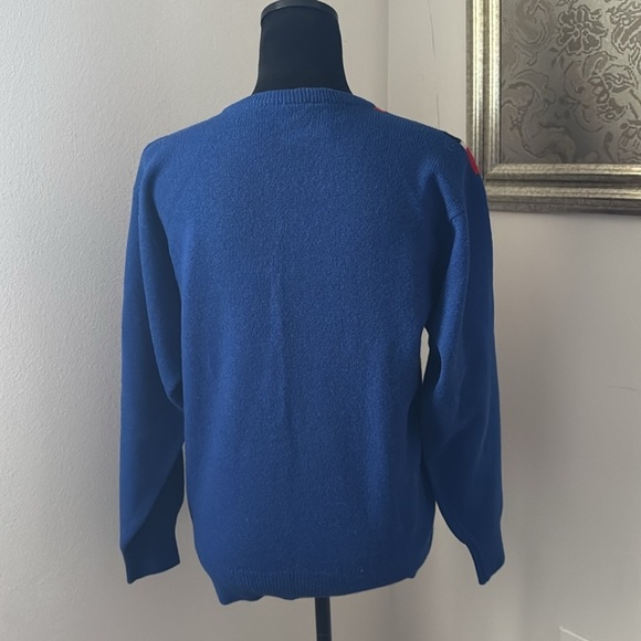 Clan Royal Lambswool - 100% Pure New Wool Made in Scotland crewneck sweater sz S - Picture 2 of 4